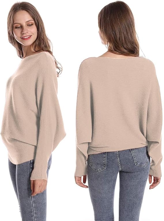 Batwing Knit Sweater